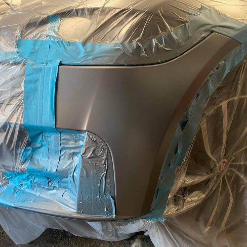 Jaguar FX Front bumper repair 4