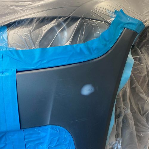 Jaguar FX Front bumper repair 3