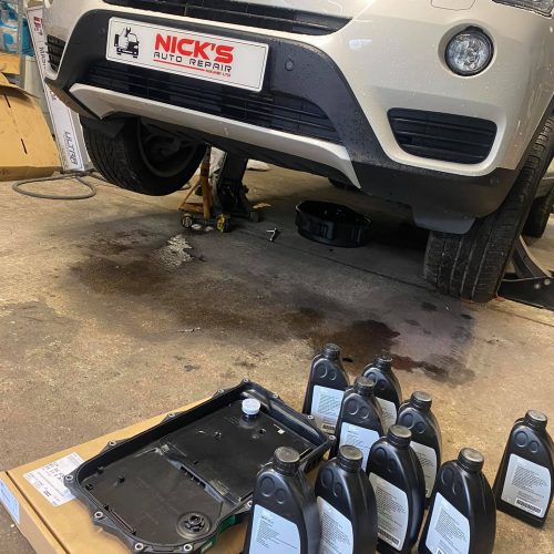 BMW X3 Transmission service 3