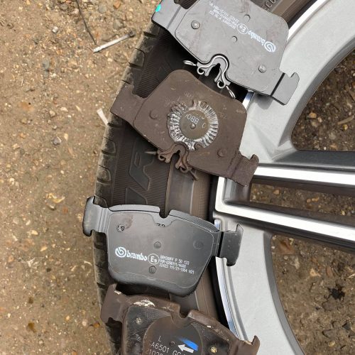 Mercedes Benz GLC Front & Rear brake pads replacement 5