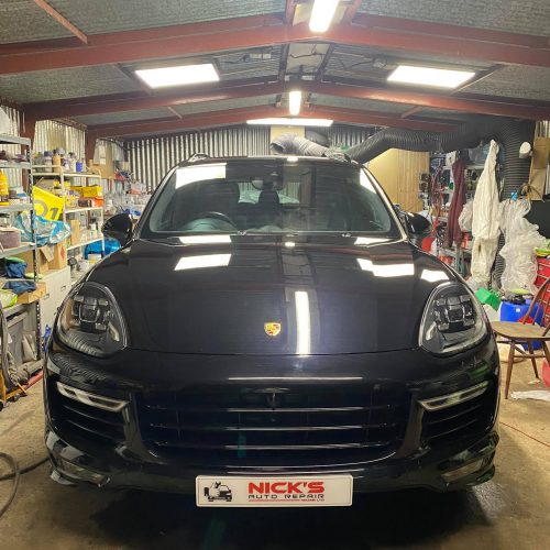 Porsche Cayenne Full 3 stage body polishing 8