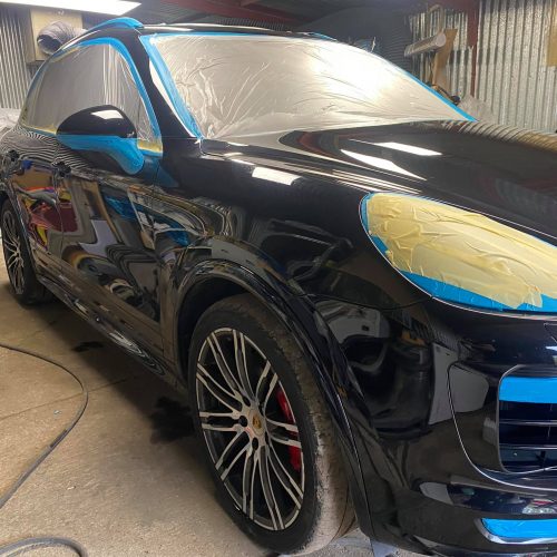 Porsche Cayenne Full 3 stage body polishing 2