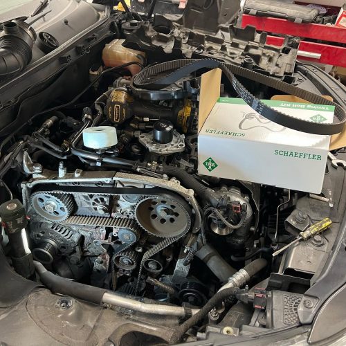 Vauxhall insignia timing belt kit & water pump Replacement 5